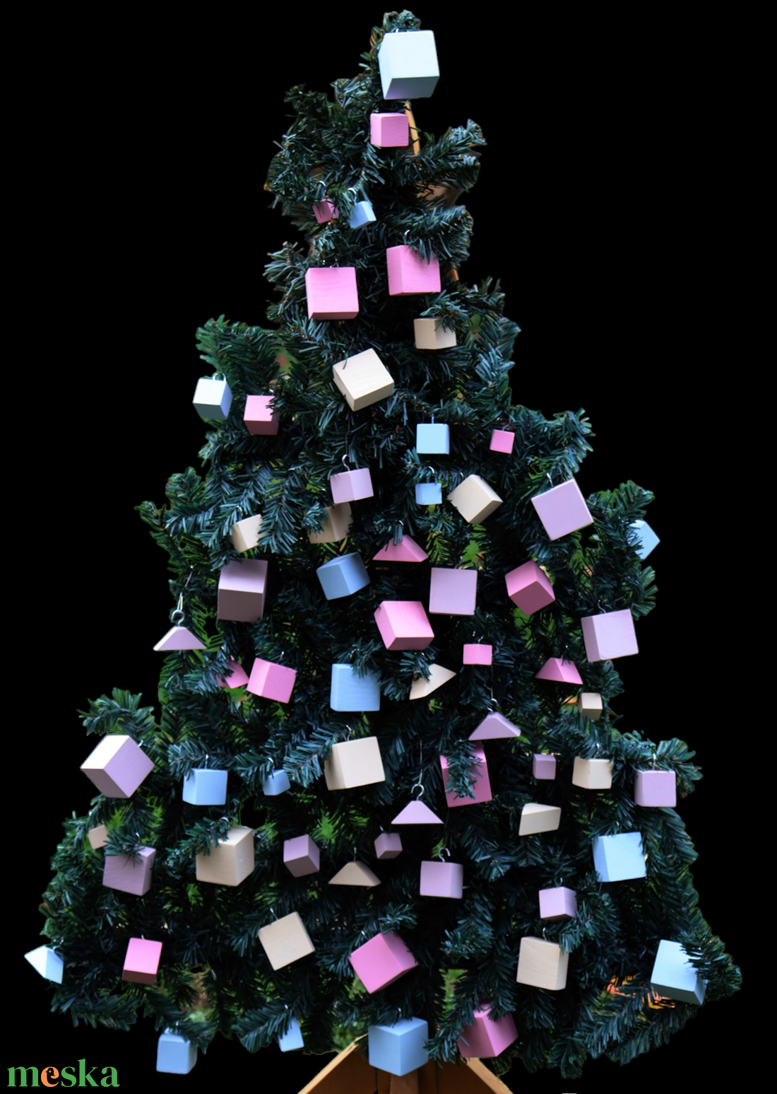 WoodYdreams BE CREATIV!  Karácsonyfadísz készlet (66 db-os) - karácsony - karácsonyi lakásdekoráció - karácsonyfadíszek - Meska.hu