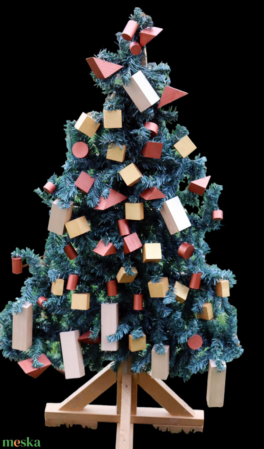 WoodYdreams BE CREATIV!BIG  Karácsonyfadísz készlet (50 db-os) - karácsony - karácsonyi lakásdekoráció - karácsonyfadíszek - Meska.hu