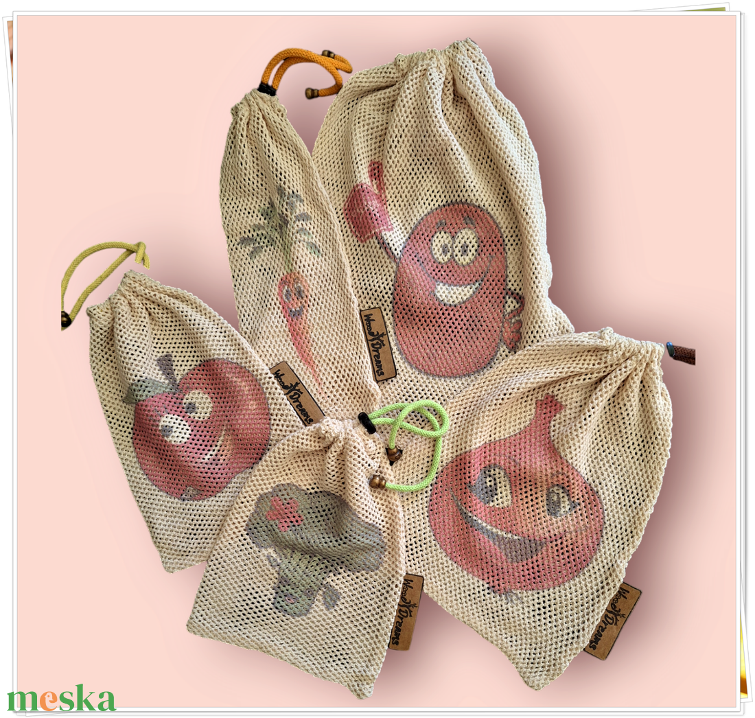 WoodYdreams zöldség-gyümölcsös ökozacskó szett 100% organikos pamutból - táska & tok - bevásárlás & shopper táska - zöldség/gyümölcs zsák - Meska.hu WoodYdreams zöldség-gyümölcsös ökozacskó szett 100% organikos pamutból - táska & tok - bevásárlás & shopper táska - zöldség/gyümölcs zsák - Meska.hu