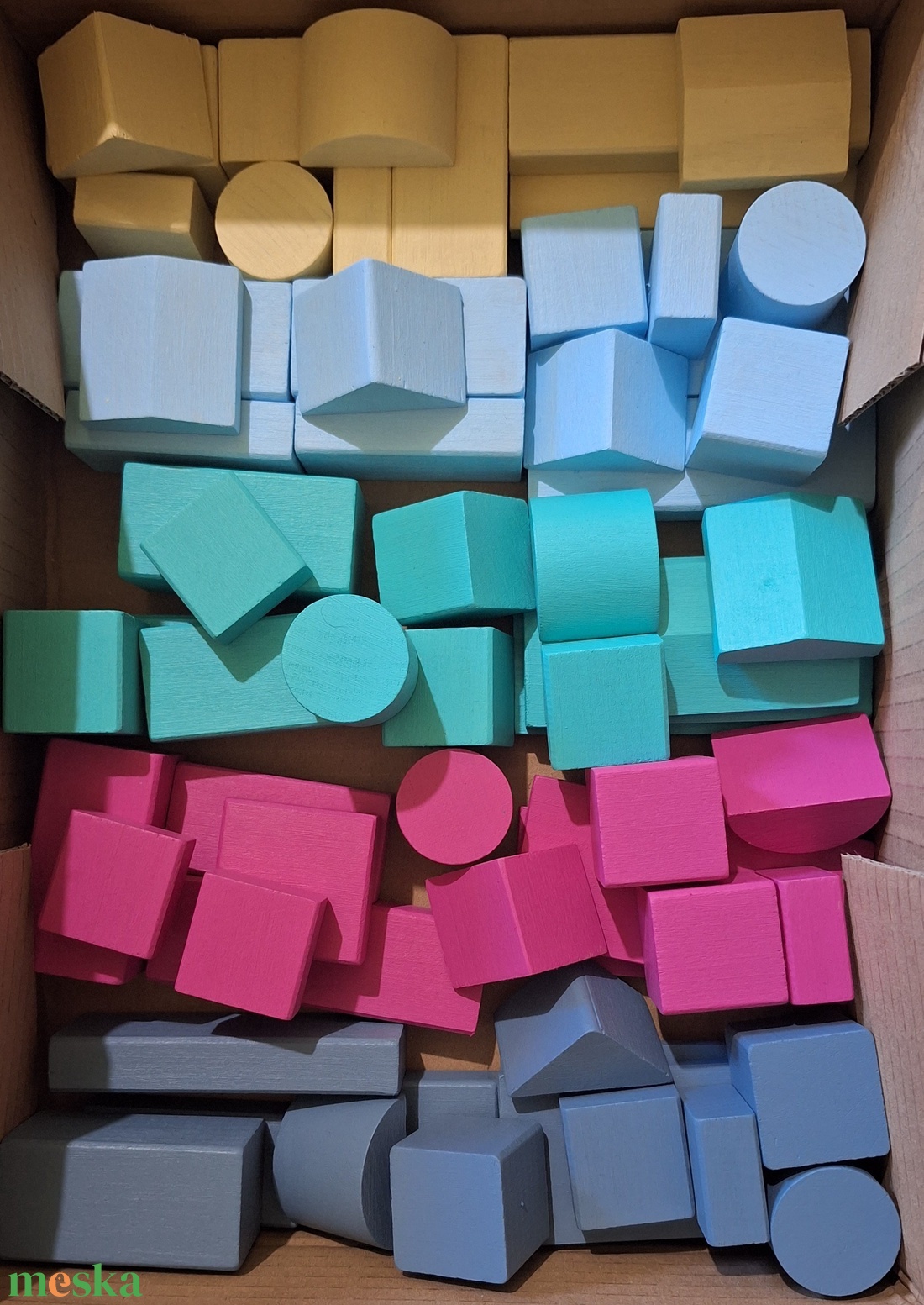 WoodYdreams BE CREATIV! SMALL építőkocka készlet vendeg461296-nak (Lilla) - játék & sport - építőjáték - Meska.hu