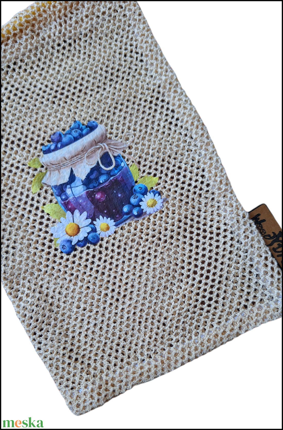 Woodydreams egyedi vidám bevásárló zsák / ökozacskó  - táska & tok - bevásárlás & shopper táska - zöldség/gyümölcs zsák - Meska.hu