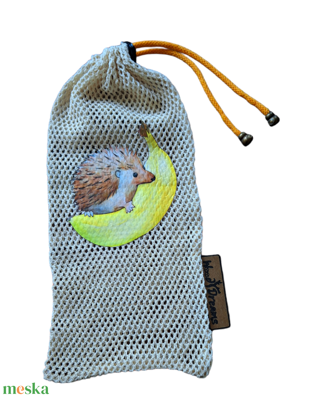 Woodydreams egyedi vidám bevásárló zsák / ökozacskó  - táska & tok - bevásárlás & shopper táska - zöldség/gyümölcs zsák - Meska.hu