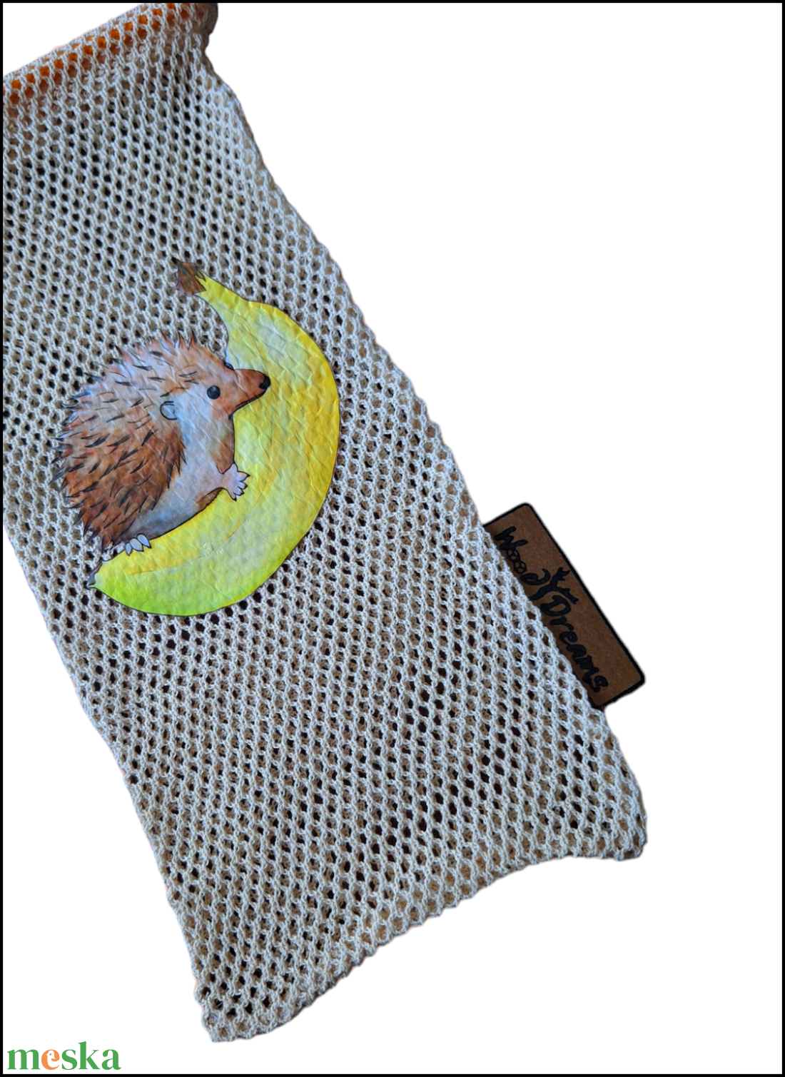 Woodydreams egyedi vidám bevásárló zsák / ökozacskó  - táska & tok - bevásárlás & shopper táska - zöldség/gyümölcs zsák - Meska.hu