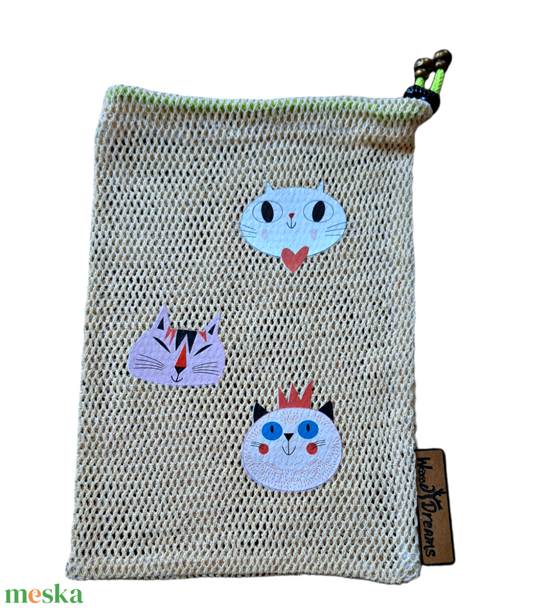 Woodydreams egyedi vidám bevásárló zsák / ökozacskó  - táska & tok - bevásárlás & shopper táska - zöldség/gyümölcs zsák - Meska.hu