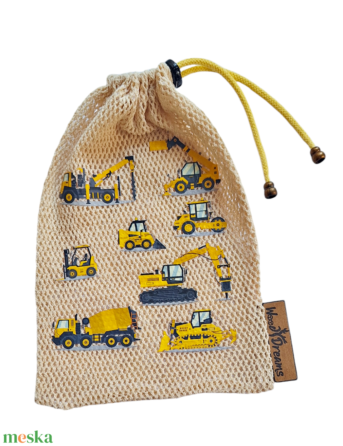 Woodydreams egyedi vidám bevásárló zsák / ökozacskó / tároló zacskó - táska & tok - bevásárlás & shopper táska - zöldség/gyümölcs zsák - Meska.hu