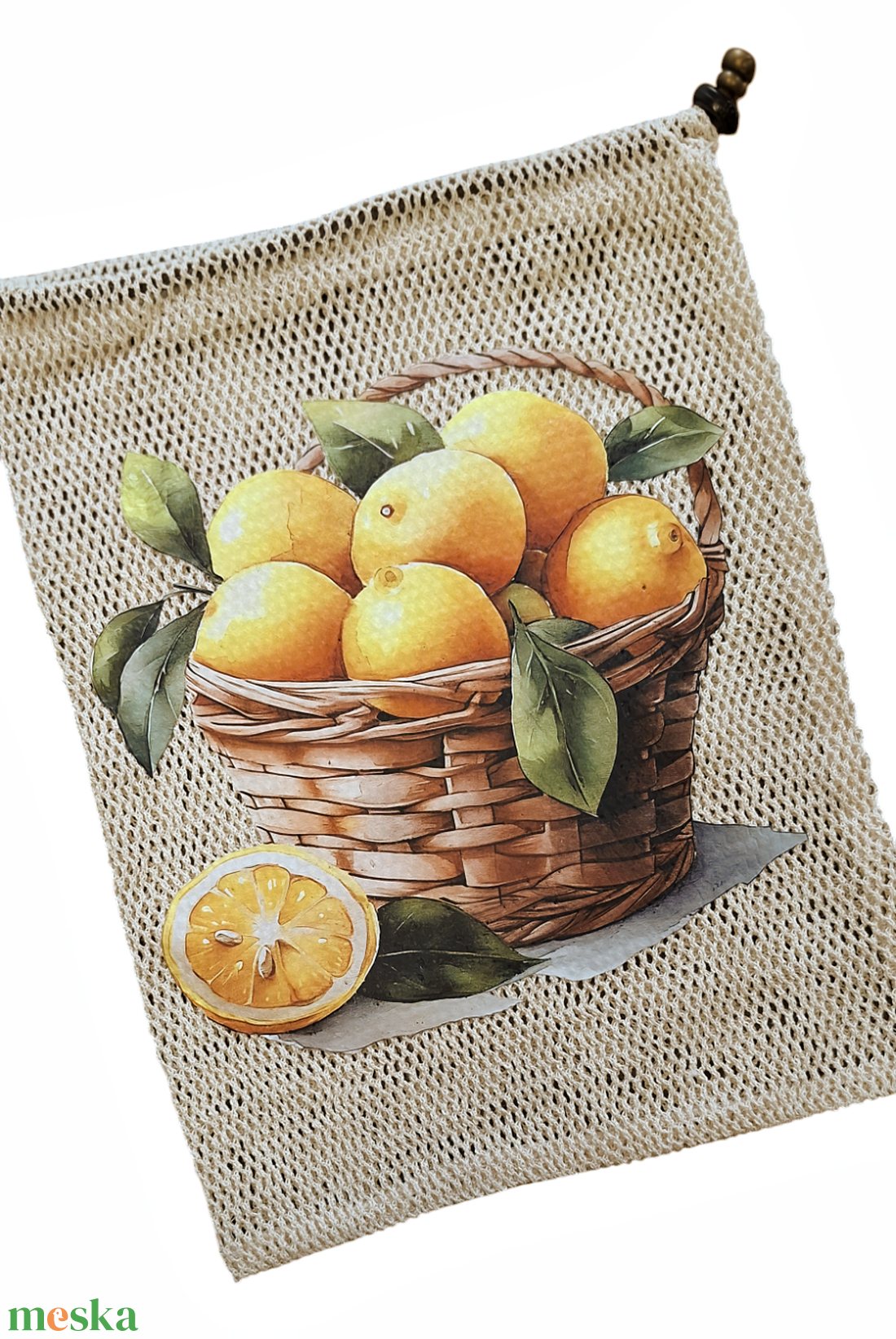 Woodydreams egyedi vidám bevásárló zsák / ökozacskó  - táska & tok - bevásárlás & shopper táska - zöldség/gyümölcs zsák - Meska.hu