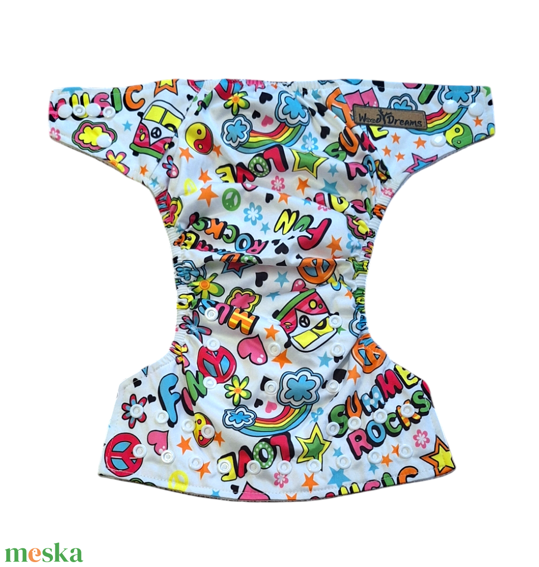 Mosható pelenka + betét - szépségápolás - pelenka & babaápolás - pelenka - Meska.hu