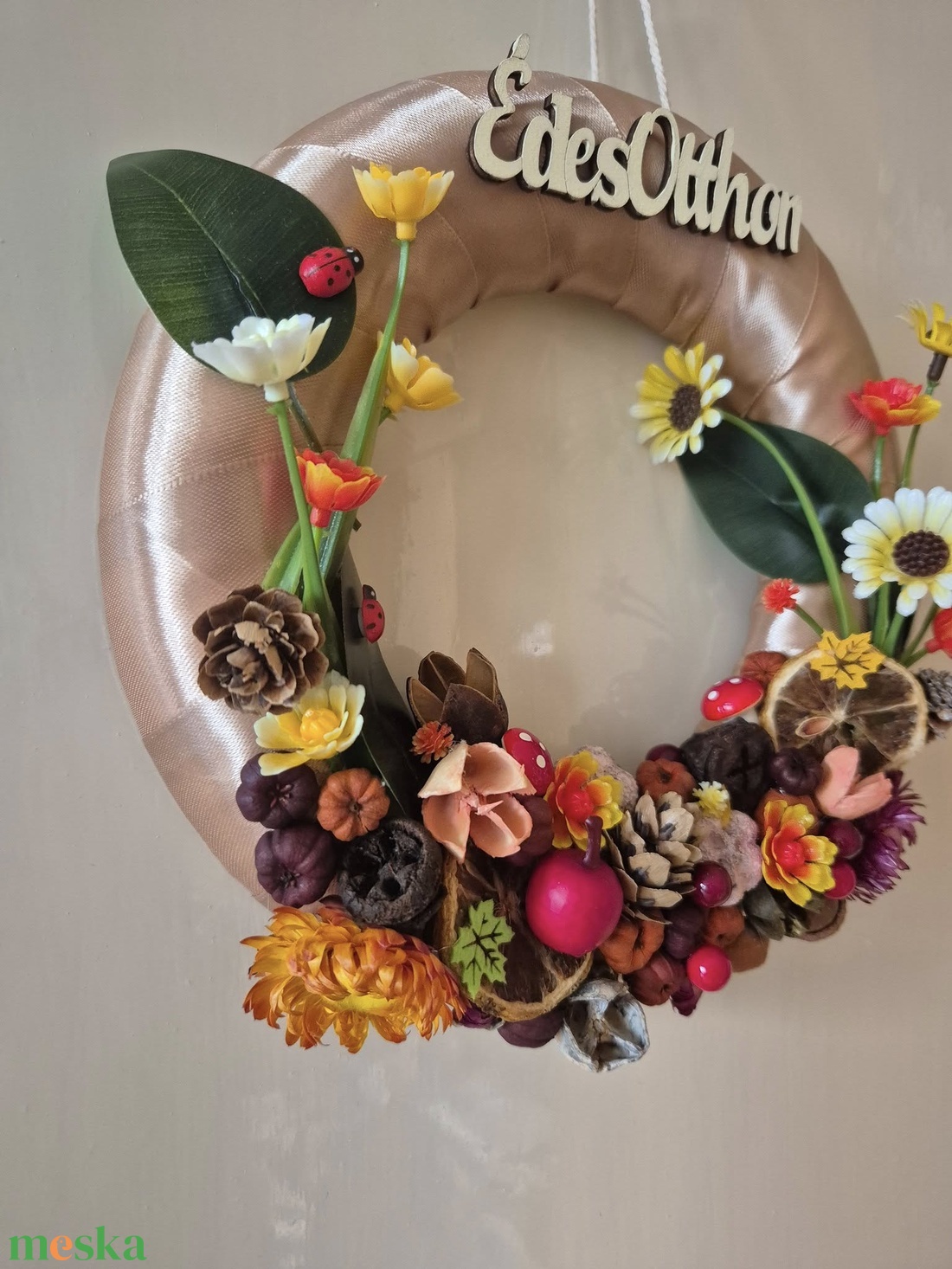 Őszi ajtódísz - otthon & életmód - dekoráció - ajtó- és ablak dekoráció - ajtódísz & kopogtató - Meska.hu Őszi ajtódísz - otthon & életmód - dekoráció - ajtó- és ablak dekoráció - ajtódísz & kopogtató - Meska.hu