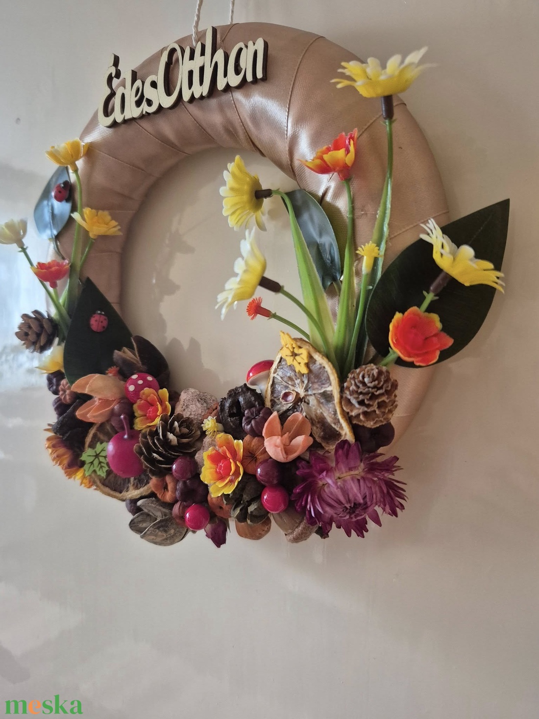 Őszi ajtódísz - otthon & életmód - dekoráció - ajtó- és ablak dekoráció - ajtódísz & kopogtató - Meska.hu Őszi ajtódísz - otthon & életmód - dekoráció - ajtó- és ablak dekoráció - ajtódísz & kopogtató - Meska.hu