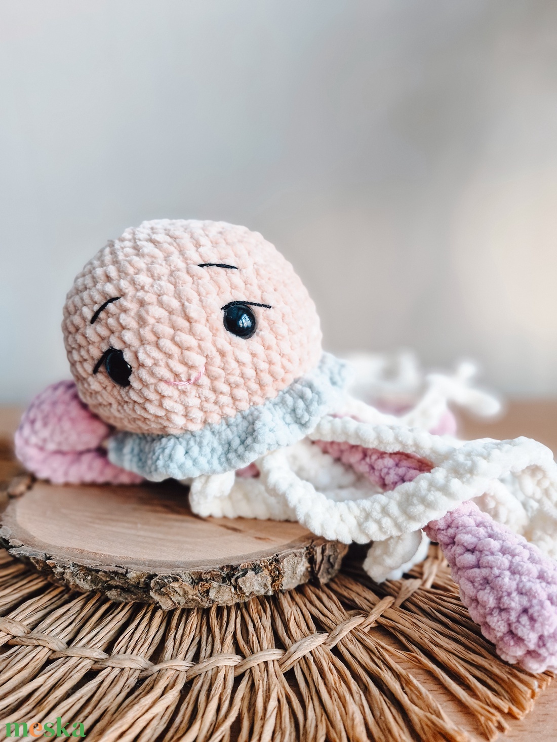 Medúza - játék & sport - plüssállat & játékfigura - polip, medúza - Meska.hu