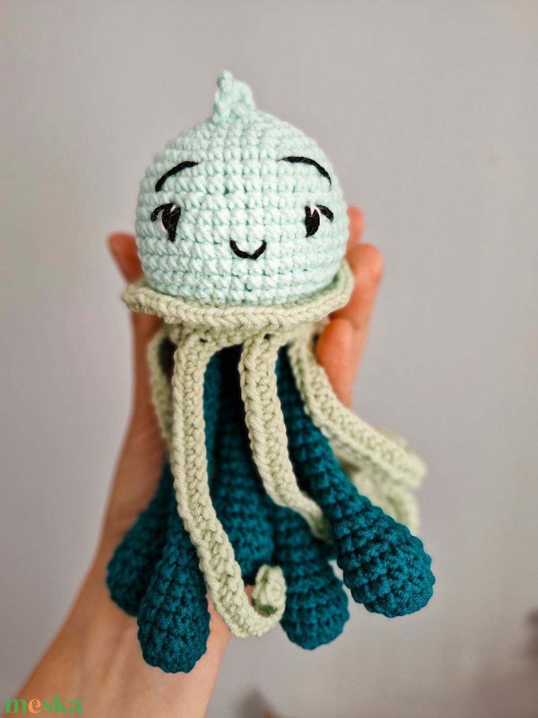 Medúza  - játék & sport - plüssállat & játékfigura - polip, medúza - Meska.hu