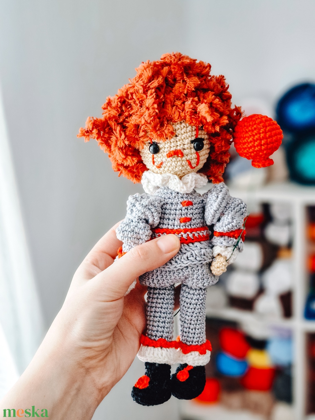 Pennywise - játék & sport - plüssállat & játékfigura - plüss mesefigurák - Meska.hu