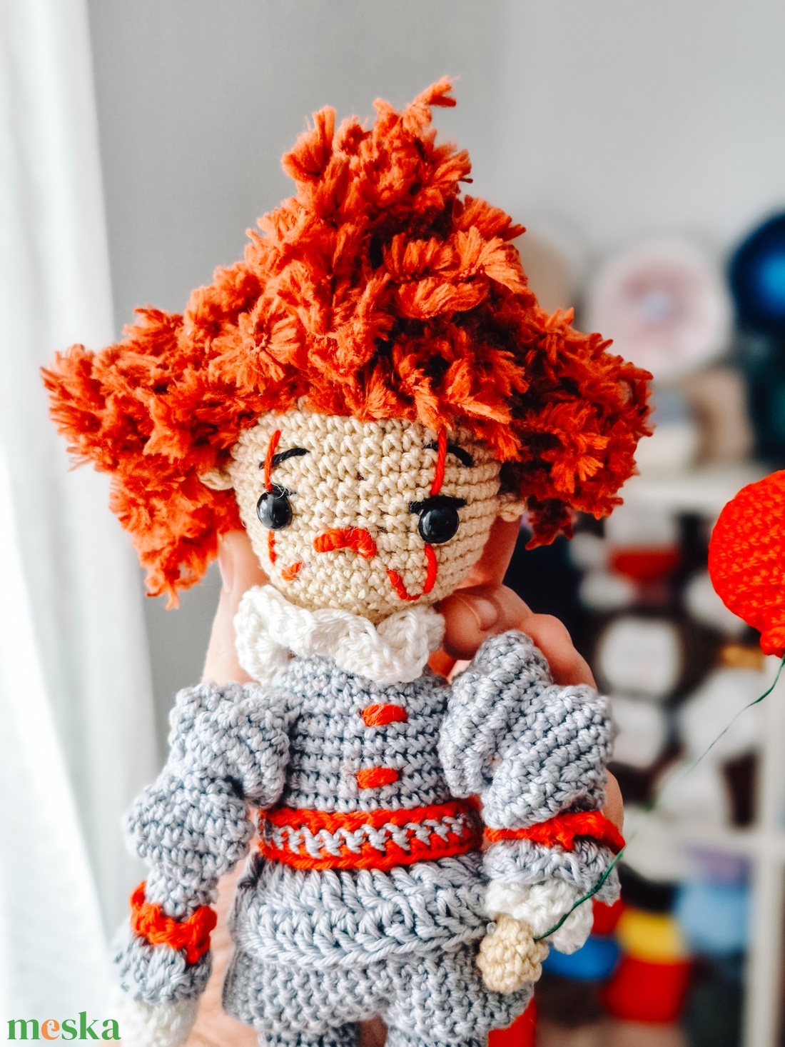 Pennywise - játék & sport - plüssállat & játékfigura - plüss mesefigurák - Meska.hu