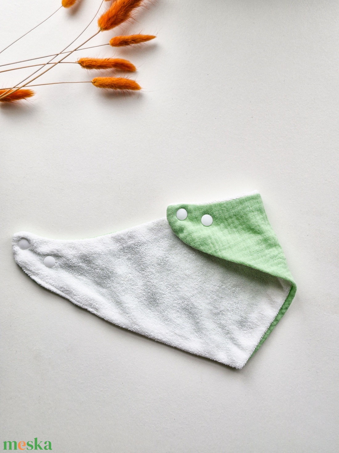 Nyálkendő - baba - mama - babaruházat - nyálkendő - Meska.hu