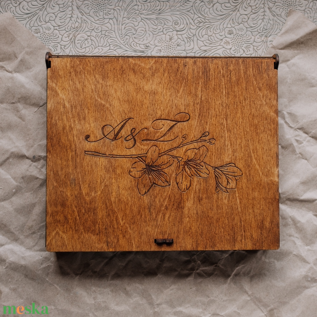 Emlékdoboz, fényképtartó doboz, esküvői doboz - esküvő - emlék & ajándék - doboz - Meska.hu