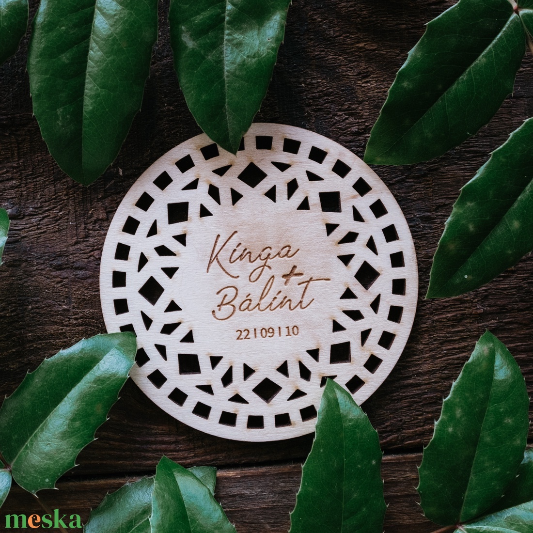 Esküvői Köszönetajándék, hűtőmágnes - esküvő - emlék & ajándék - köszönőajándék - Meska.hu