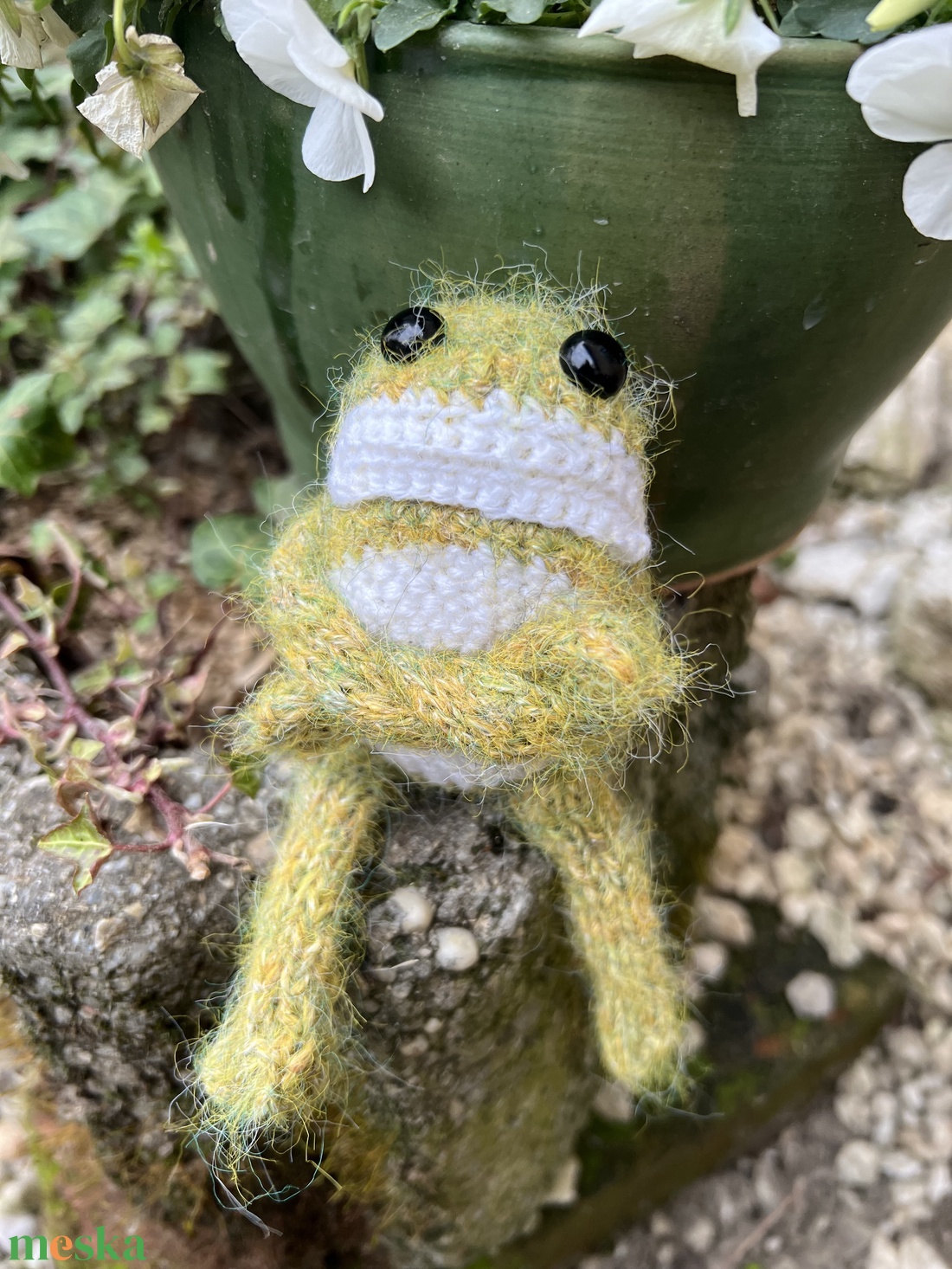 Prémium kézműves béka kordbársony ruhában - Díszcsomagolással. Egyedi designer játék - játék & sport - plüssállat & játékfigura - plüss mesefigurák - Meska.hu