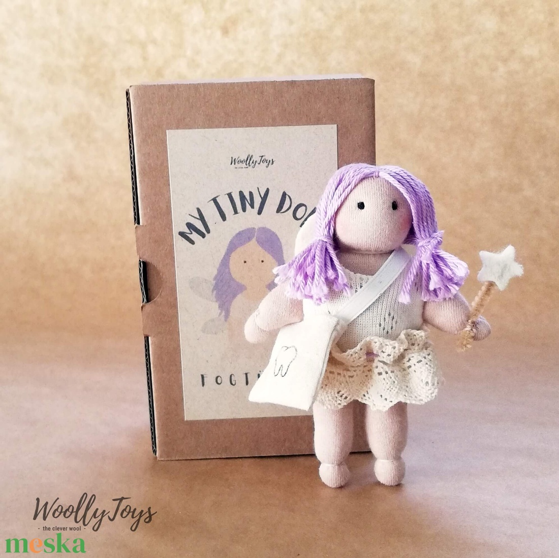 My Tiny Doll - Fogtündér lila hajjal - 50% kedvezménnyel - játék & sport - baba & babaház - baba - Meska.hu My Tiny Doll - Fogtündér lila hajjal - 50% kedvezménnyel - játék & sport - baba & babaház - baba - Meska.hu