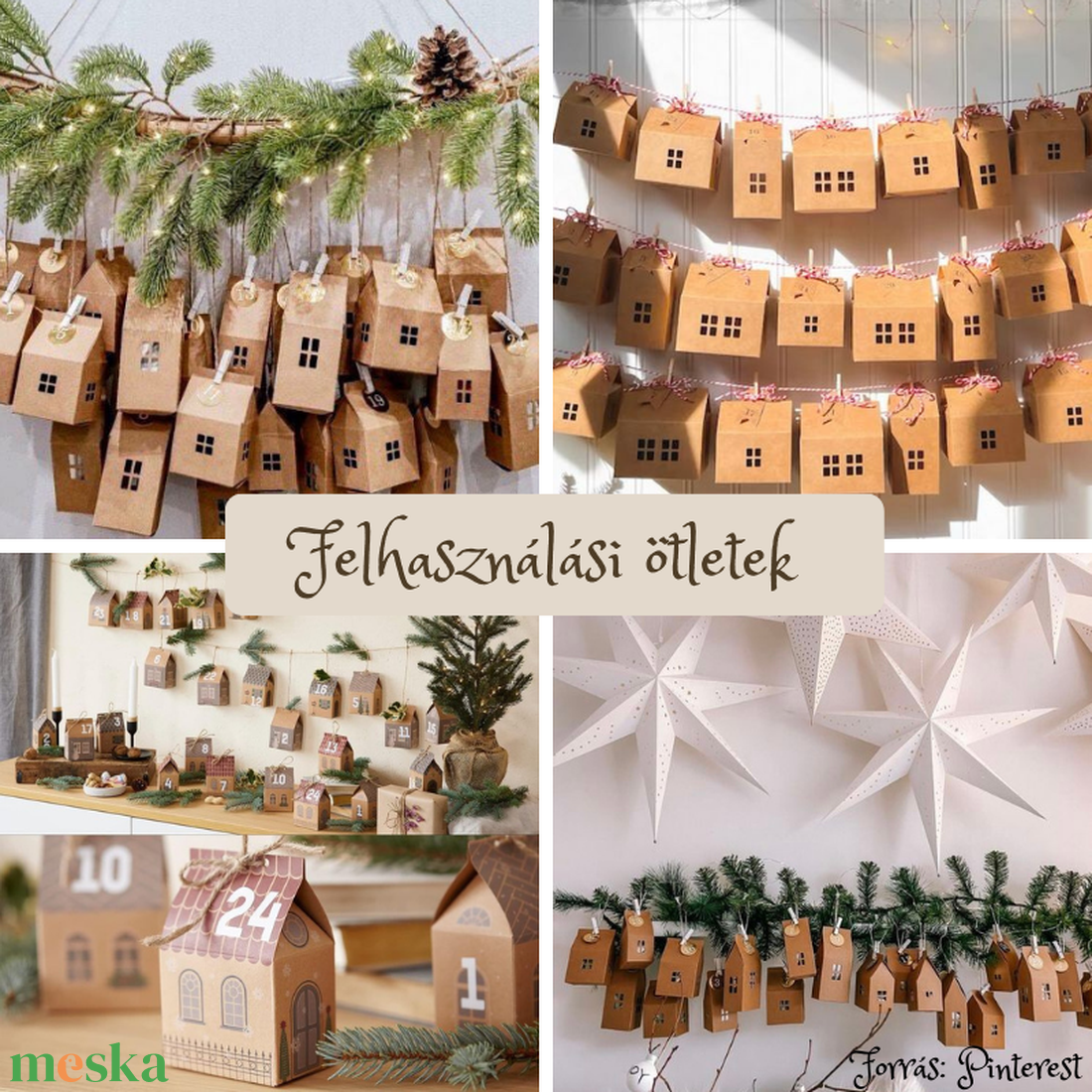 Adventi kalendárium naptár házikók 24 db ADVENTI KOLLEKCIÓ 2024 - karácsony - adventi díszek - adventi naptár - Meska.hu Adventi kalendárium naptár házikók 24 db ADVENTI KOLLEKCIÓ 2024 - karácsony - adventi díszek - adventi naptár - Meska.hu