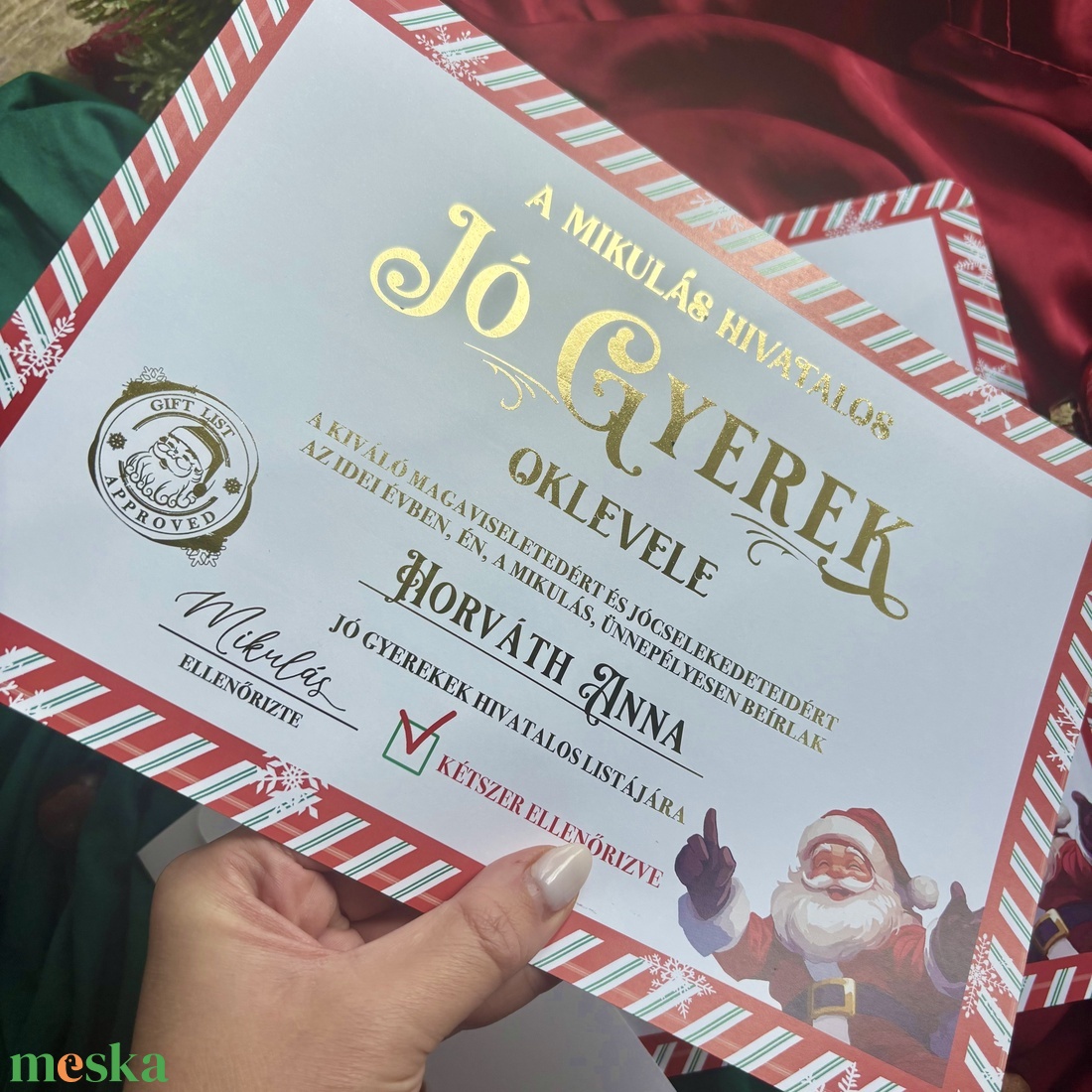 Egyedi Mikulás levél és Oklevél Aranyozással és Viaszpecséttel - karácsony - mikulás - mikulás ajándékok - Meska.hu Egyedi Mikulás levél és Oklevél Aranyozással és Viaszpecséttel - karácsony - mikulás - mikulás ajándékok - Meska.hu