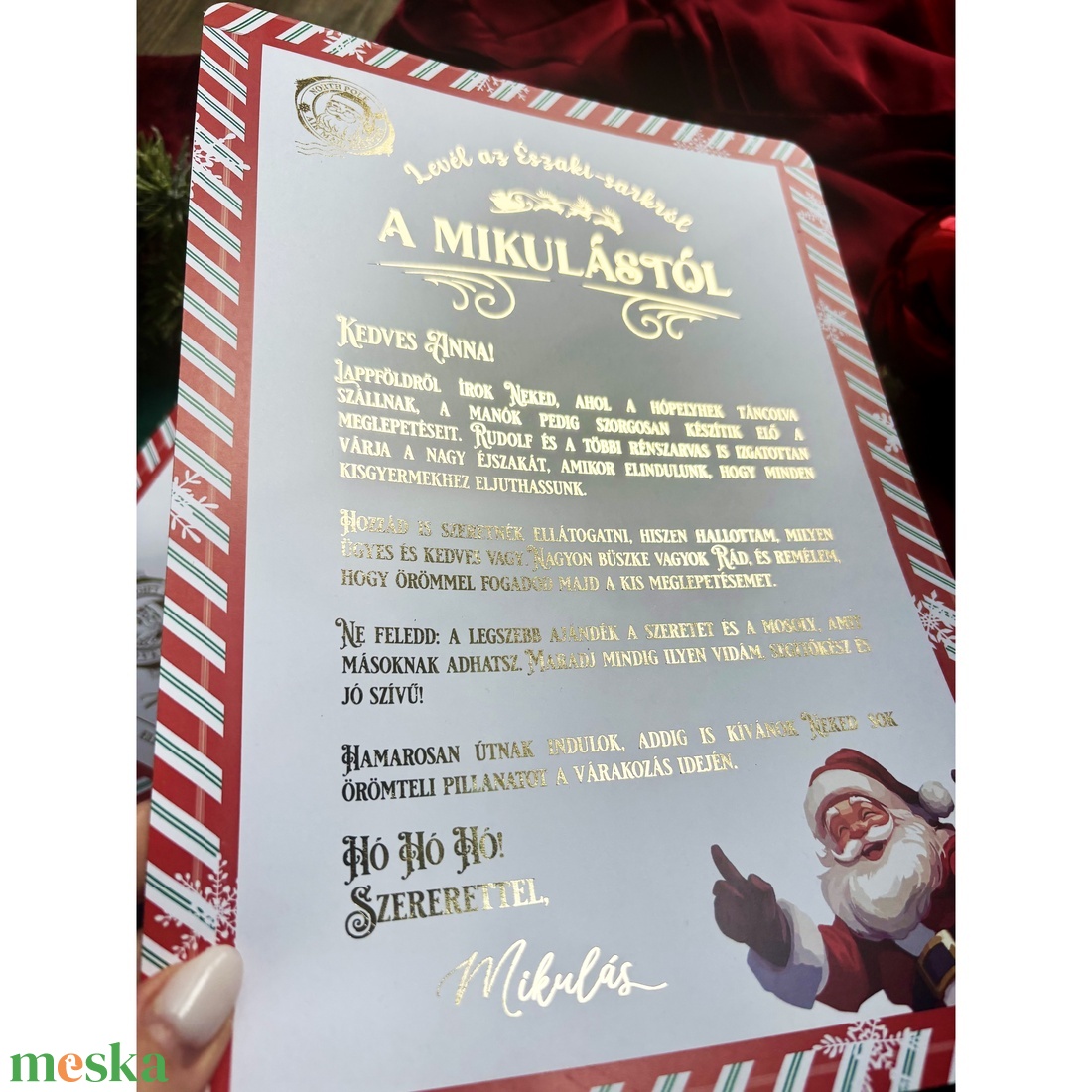 Egyedi Mikulás levél és Oklevél Aranyozással és Viaszpecséttel - karácsony - mikulás - mikulás ajándékok - Meska.hu Egyedi Mikulás levél és Oklevél Aranyozással és Viaszpecséttel - karácsony - mikulás - mikulás ajándékok - Meska.hu