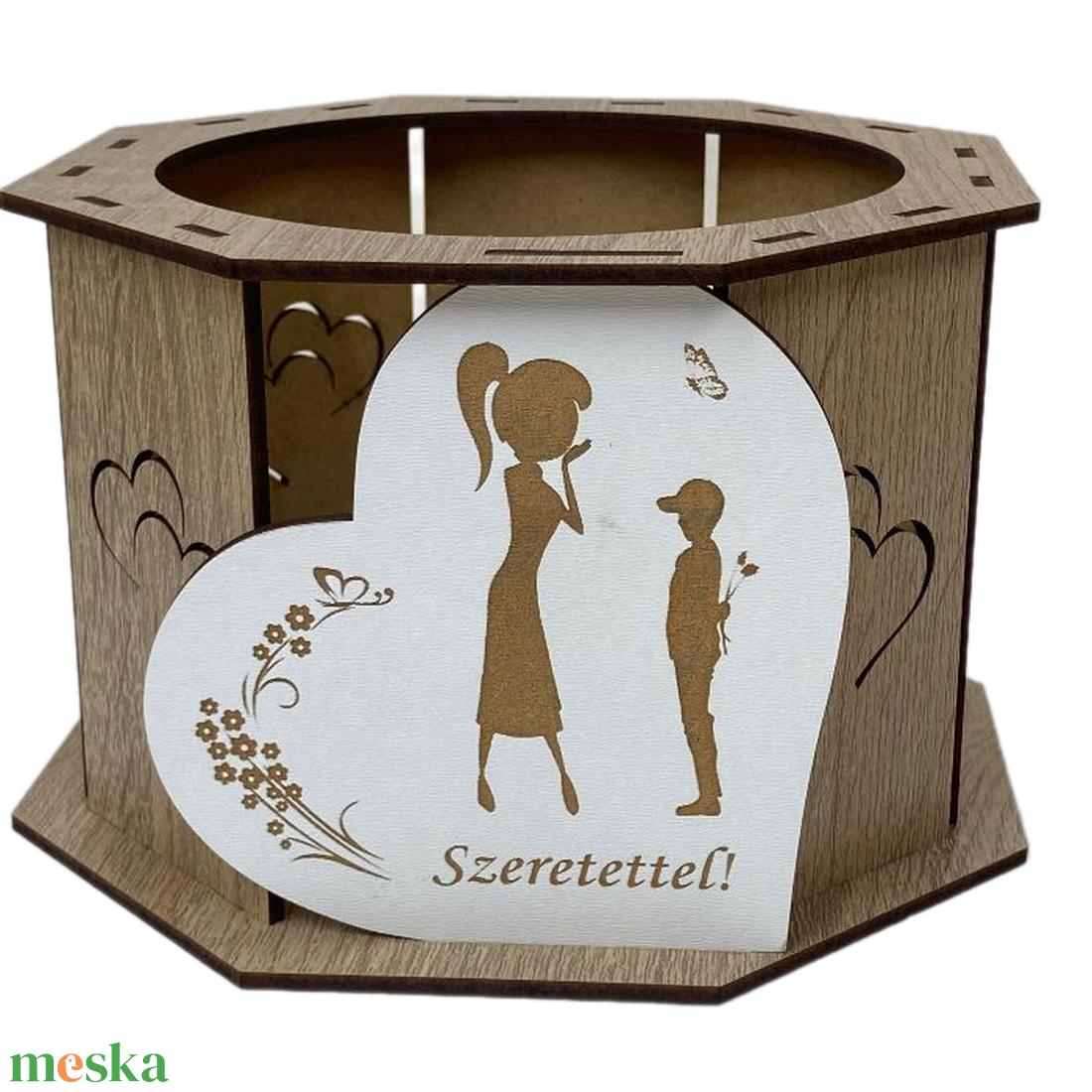 Virágtartó - nőnapra - anyák napjára - otthon & életmód - dekoráció - asztal és polc dekoráció - dekorációs tál, tartó - Meska.hu