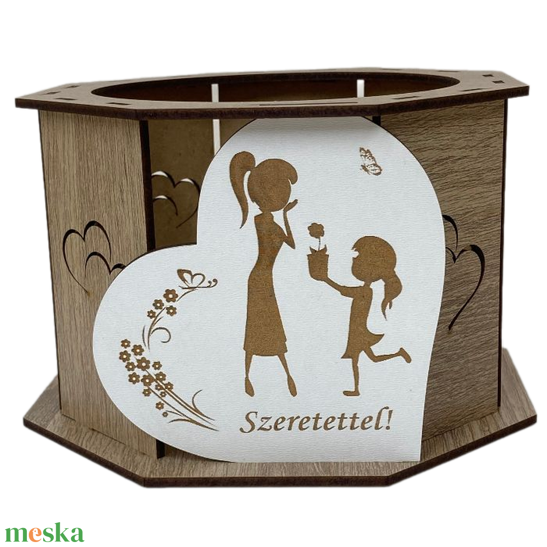 Virágtartó - nőnapra - anyák napjára - otthon & életmód - dekoráció - asztal és polc dekoráció - dekorációs tál, tartó - Meska.hu