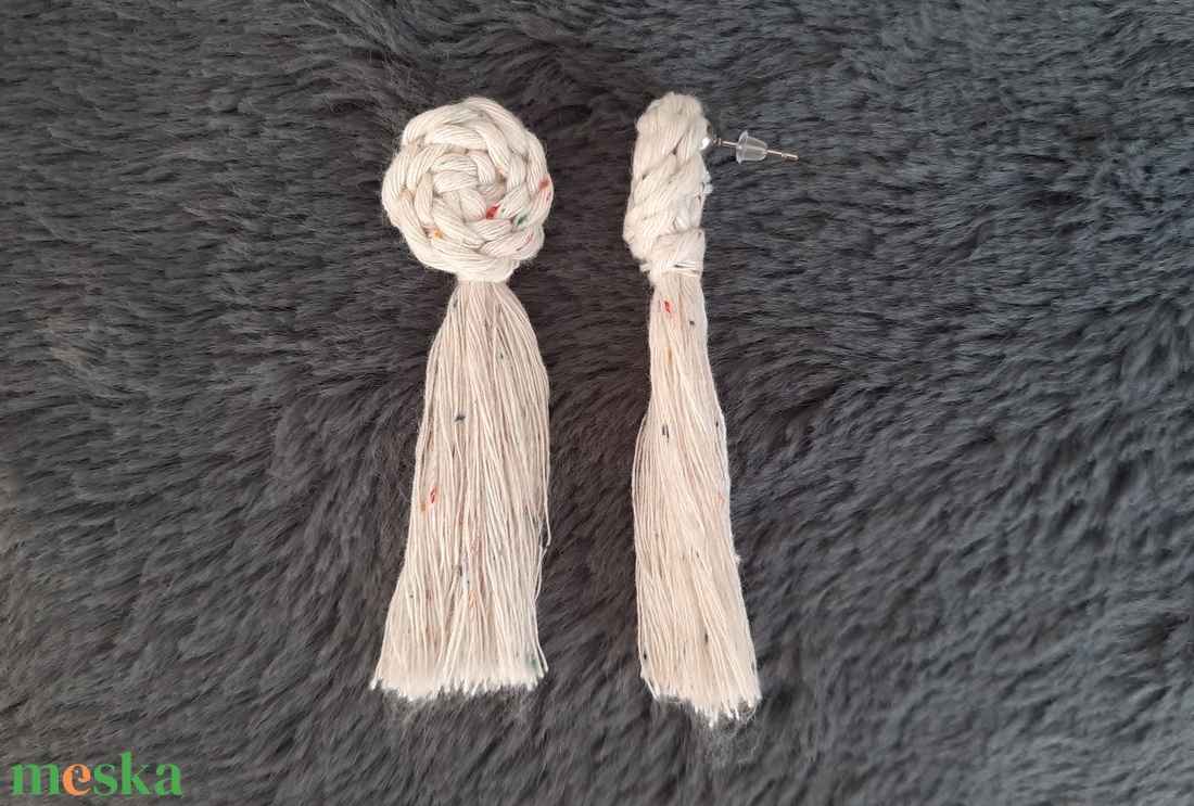 makramé knot fülbevaló - rainbow - ékszer - fülbevaló - lógó fülbevaló - Meska.hu makramé knot fülbevaló - rainbow - ékszer - fülbevaló - lógó fülbevaló - Meska.hu