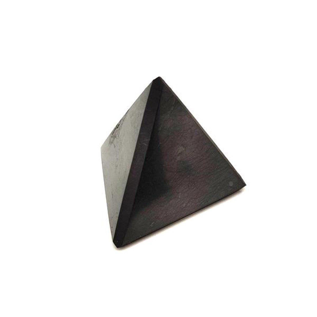 Shungit tetraéder 4cm - kellékek & szerszámok - ásvány alapanyag - shungit piramis - Meska.hu