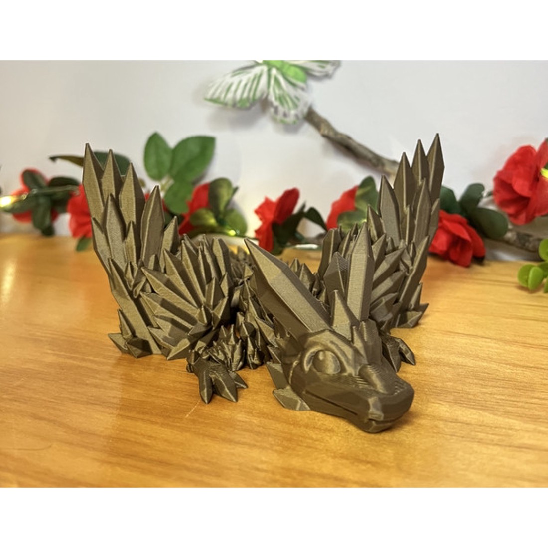 3d nyomtatott baby kristály sárkány - játék & sport - plüssállat & játékfigura - más figura - Meska.hu