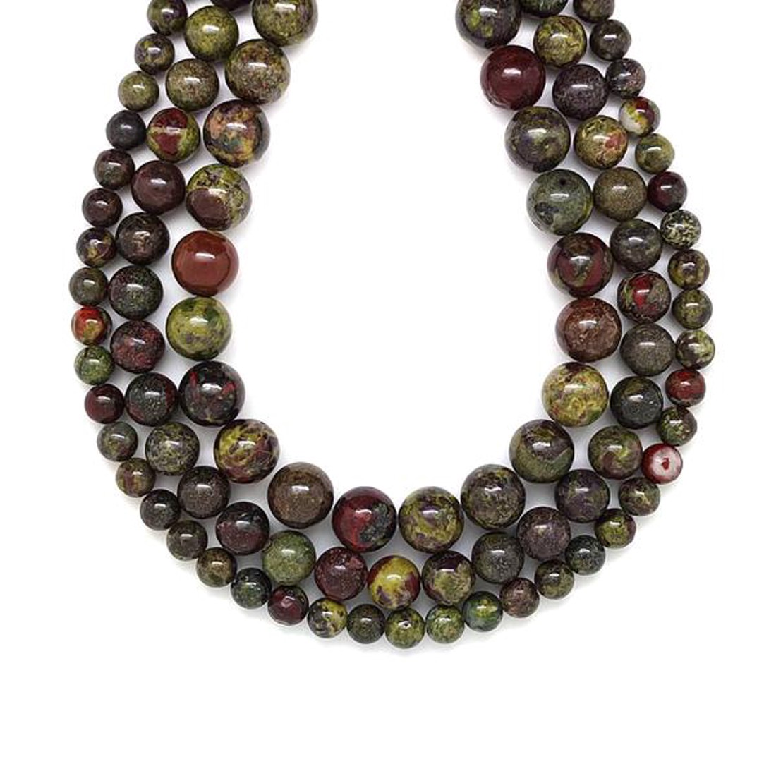 Jáspis sárkány golyó 8-9mm  ékszerkészítő alapanyag (füzér) - kellékek & szerszámok - ásvány alapanyag - ásványfüzér - Meska.hu