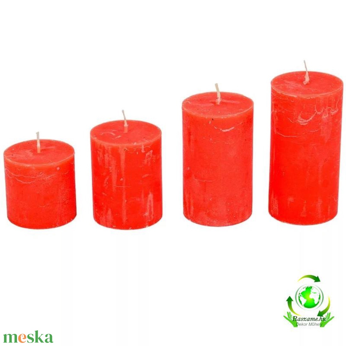 Rusztikus 60 mm lépcsős gyertya szett - tűzvörös - kellékek & szerszámok - vegyes alapanyag - Meska.hu Rusztikus 60 mm lépcsős gyertya szett - tűzvörös - kellékek & szerszámok - vegyes alapanyag - Meska.hu