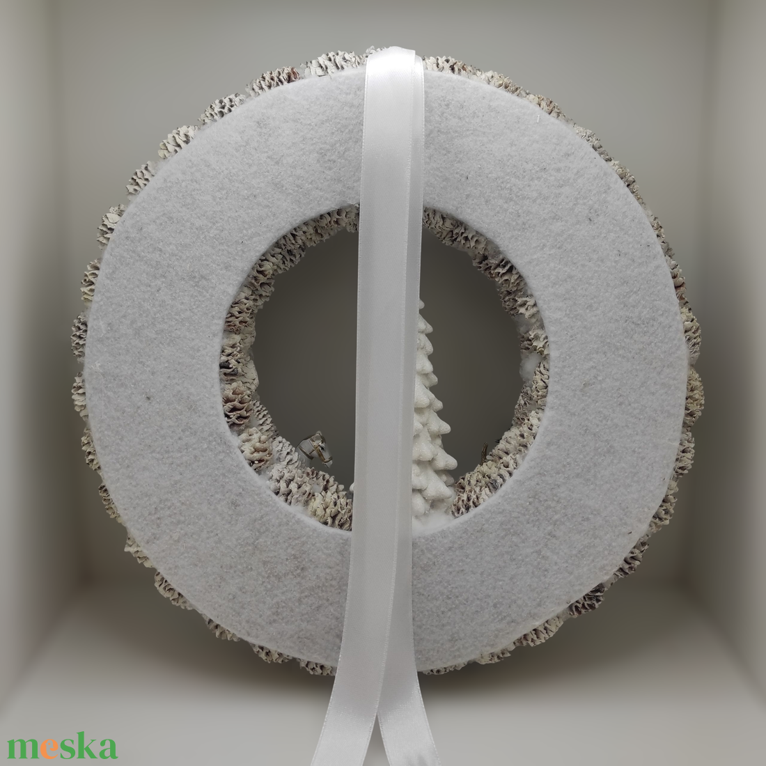 Karácsonyi kopogtató, koszorú 30 cm - otthon & életmód - dekoráció - ajtó- és ablak dekoráció - ajtódísz & kopogtató - Meska.hu