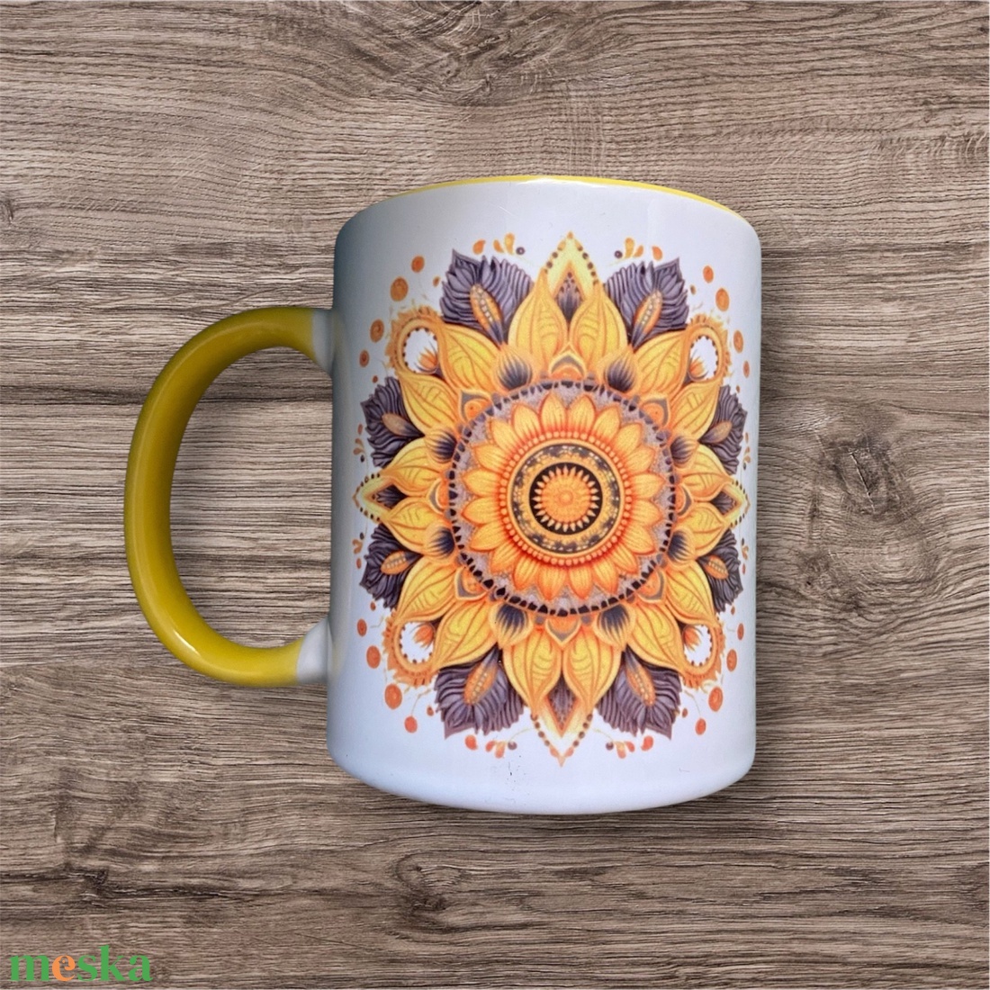 Sárga bögre - otthon & életmód - konyhafelszerelés, tálalás - tálalás - bögre & csésze - Meska.hu