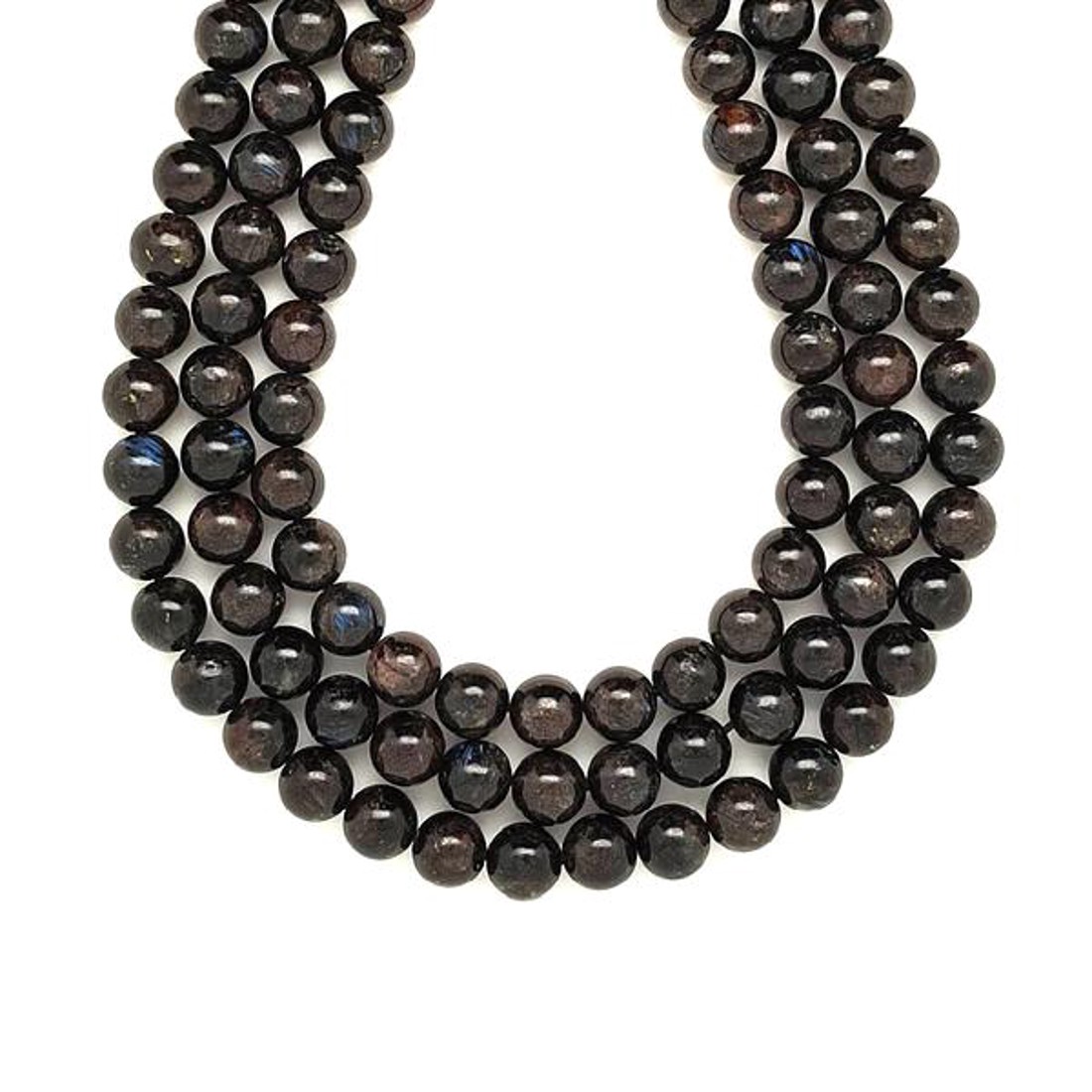 Nuummit golyó 8-9mm  ékszerkészítő alapanyag (füzér) - kellékek & szerszámok - ásvány alapanyag - ásványfüzér - Meska.hu