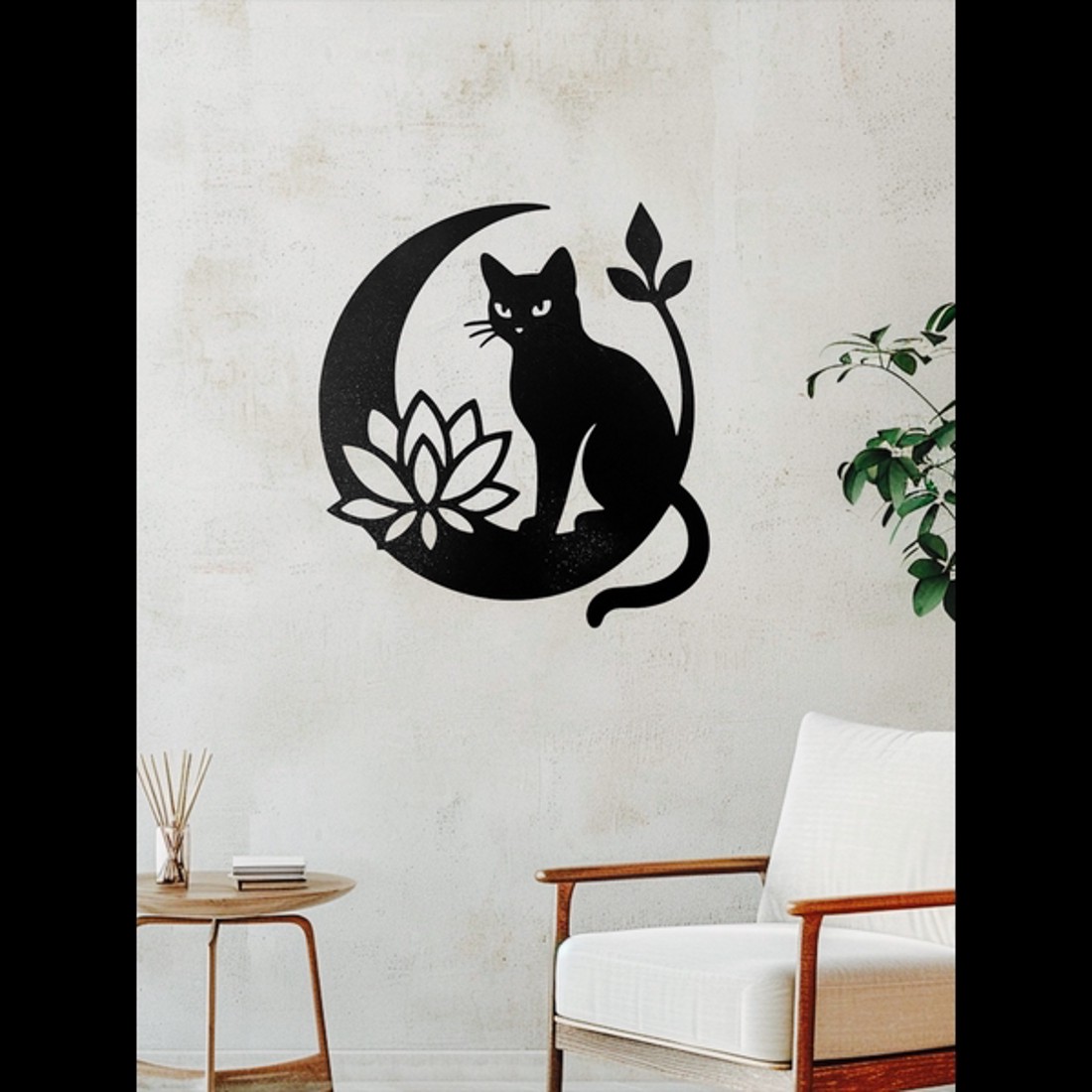 3D Nyomtatott Fali Dekoráció - Spiri Cica - otthon & életmód - dekoráció - kép & falikép - 3d képek - Meska.hu