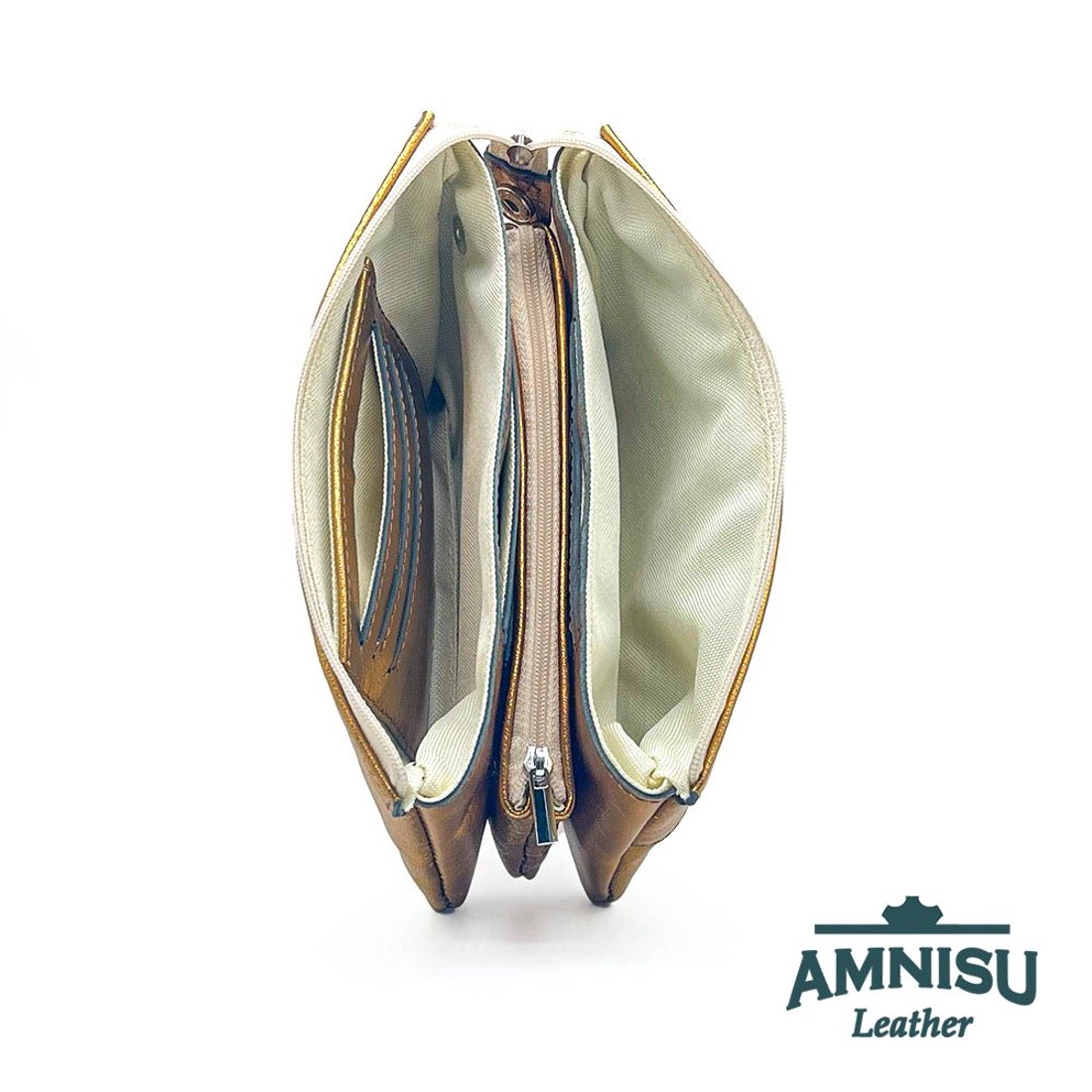 Óarany egyenes kristály köves női pénztárca G2003 -  - Meska.hu