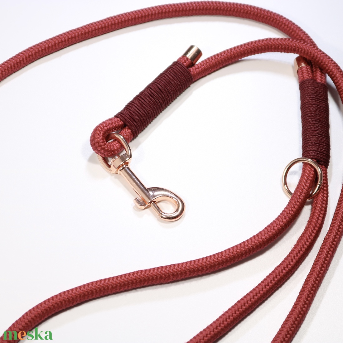 Kötélpóráz 120 cm - bordó - otthon & életmód - kisállatoknak - kutyáknak - kutya póráz - Meska.hu Kötélpóráz 120 cm - bordó - otthon & életmód - kisállatoknak - kutyáknak - kutya póráz - Meska.hu
