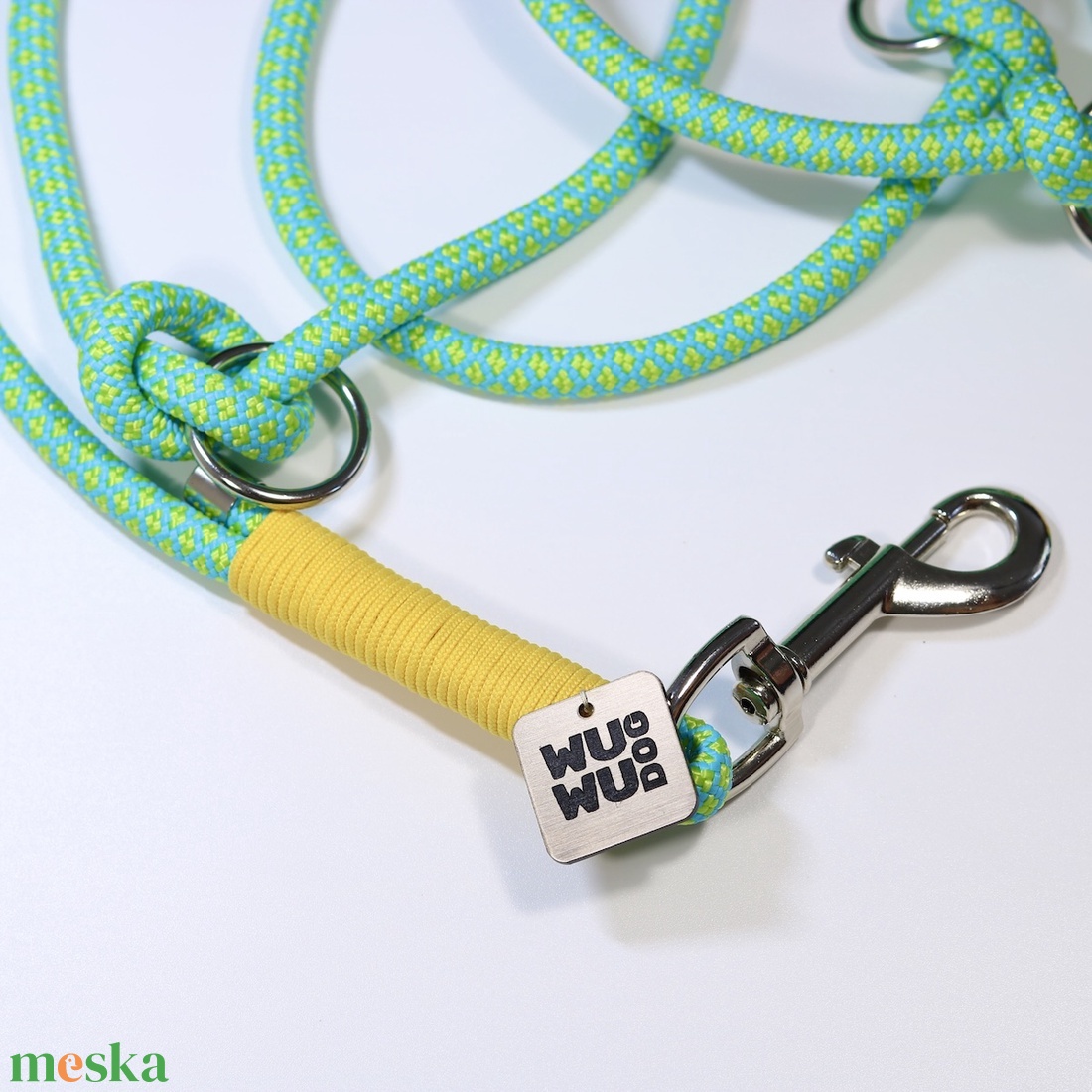 Multi way állítható póráz  - Menta  - otthon & életmód - kisállatoknak - kutyáknak - kutya póráz - Meska.hu