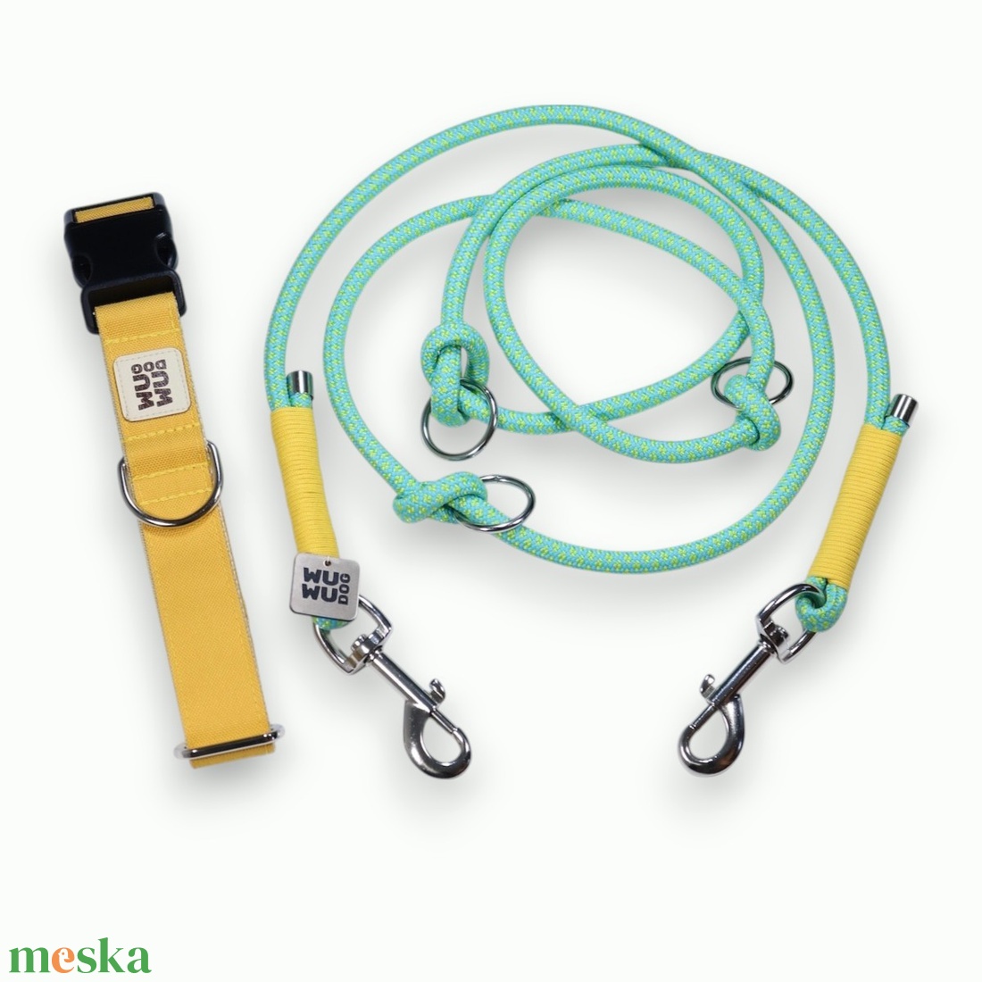 Multi way állítható póráz és nyakörv szett - Menta - otthon & életmód - kisállatoknak - kutyáknak - kutya póráz - Meska.hu Multi way állítható póráz és nyakörv szett - Menta - otthon & életmód - kisállatoknak - kutyáknak - kutya póráz - Meska.hu