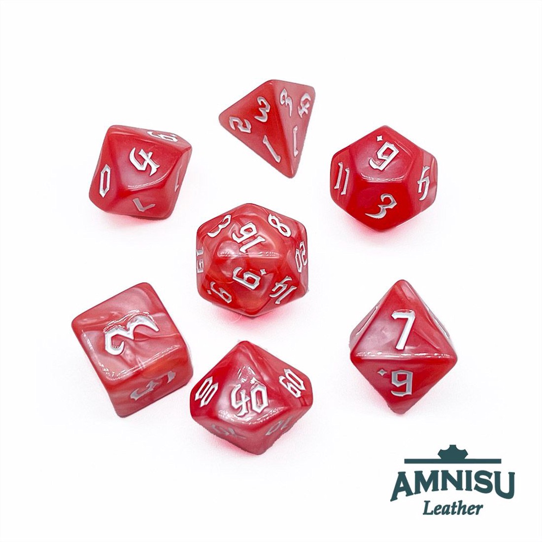 Világos piros márványos műanyag kockaszett - játék & sport - szerepjáték - Meska.hu