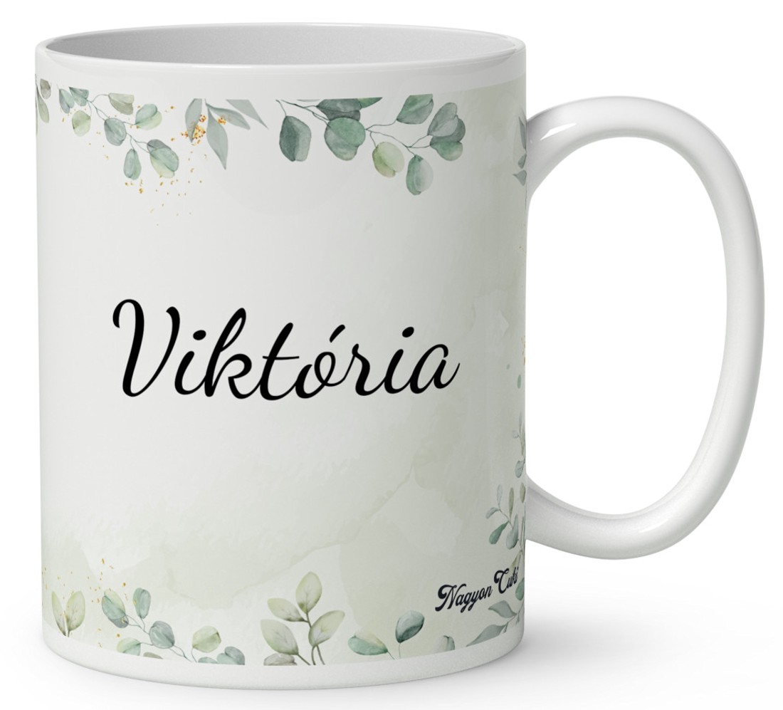 Névvel kérhető - Az erdő kis akrobatája, a mókus mintás bögre - otthon & életmód - konyhafelszerelés, tálalás - tálalás - bögre & csésze - Meska.hu