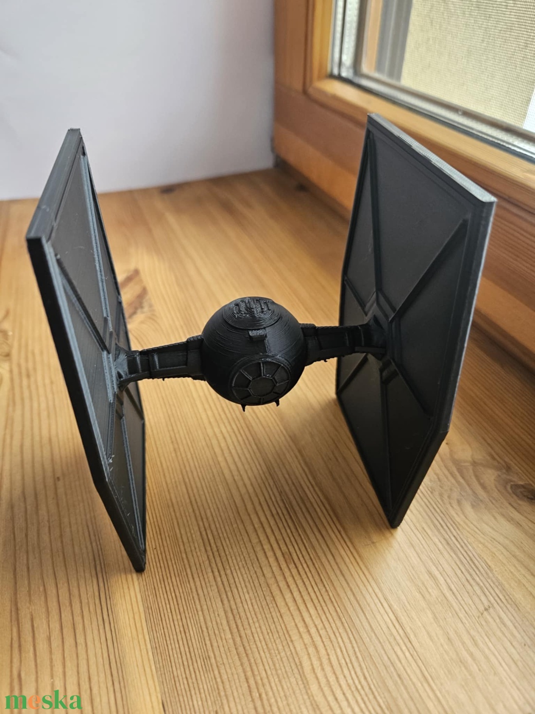 3D nyomtatott fekete T.I. Fighter - otthon & életmód - dekoráció - asztal és polc dekoráció - asztaldísz - Meska.hu