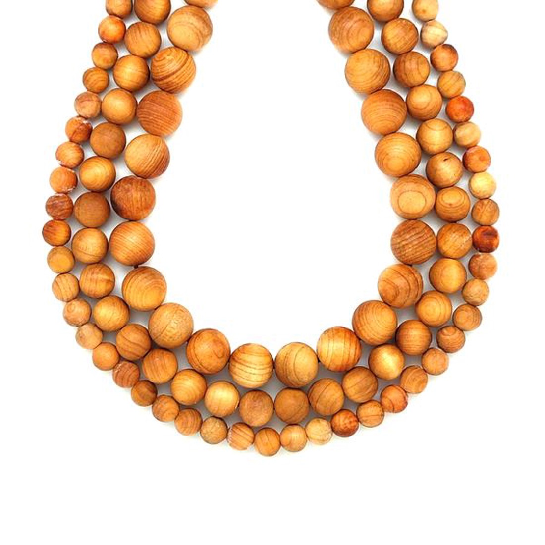 Szantál fa füzér (8mm ) ékszerkészítő alapanyag (füzér) - kellékek & szerszámok - ásvány alapanyag - ásványfüzér - Meska.hu