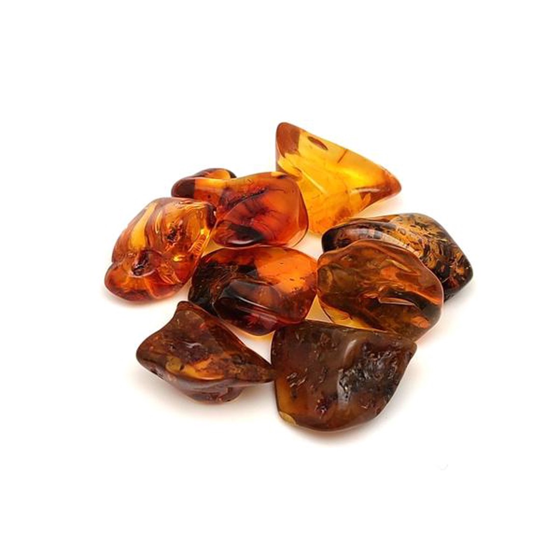 Borostyán dobcsiszolat multi 2-3cm 10g /csomag - kellékek & szerszámok - ásvány alapanyag - marokkő - Meska.hu