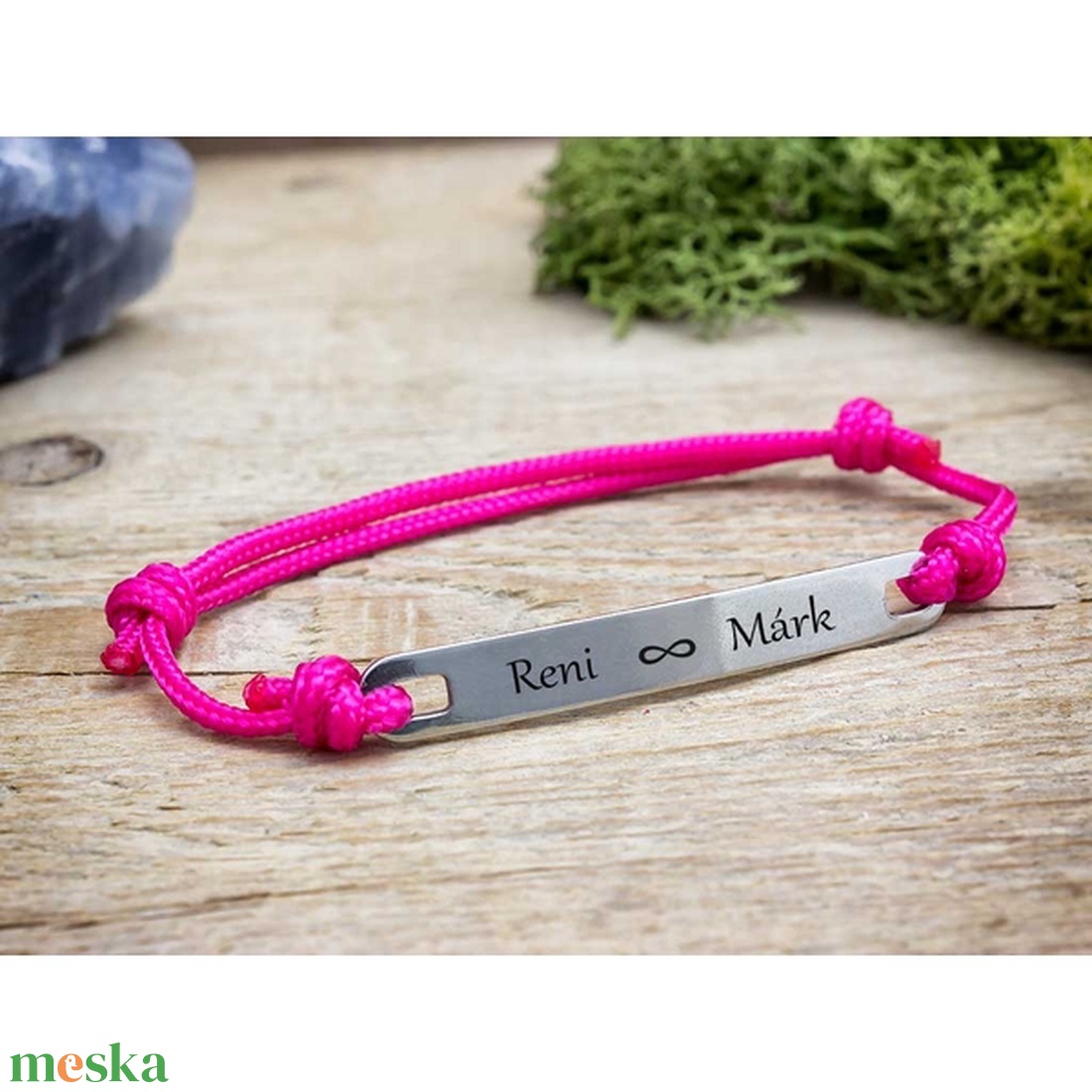 Mindig egyedi lapbetétes ciklámen microcord karkötő - ékszer - karkötő - névre szóló karkötő - Meska.hu Mindig egyedi lapbetétes ciklámen microcord karkötő - ékszer - karkötő - névre szóló karkötő - Meska.hu