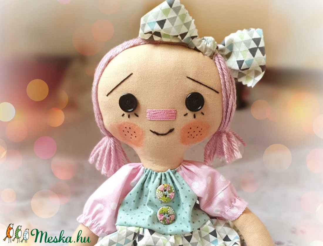 Raggedy Ann baba - - Meska.hu Raggedy Ann baba - - Meska.hu