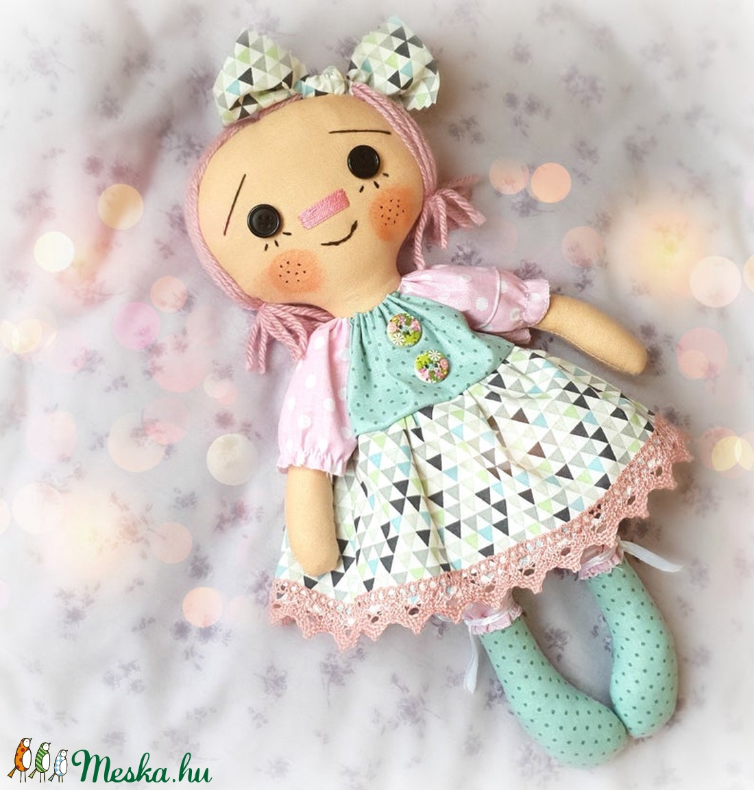Raggedy Ann baba - - Meska.hu Raggedy Ann baba - - Meska.hu