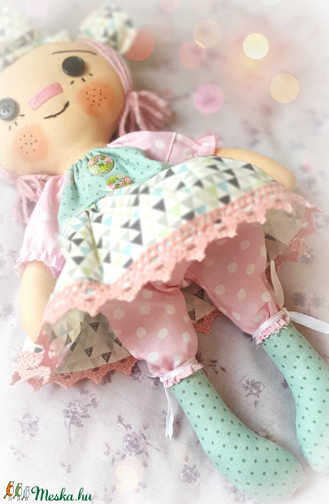 Raggedy Ann baba - - Meska.hu Raggedy Ann baba - - Meska.hu