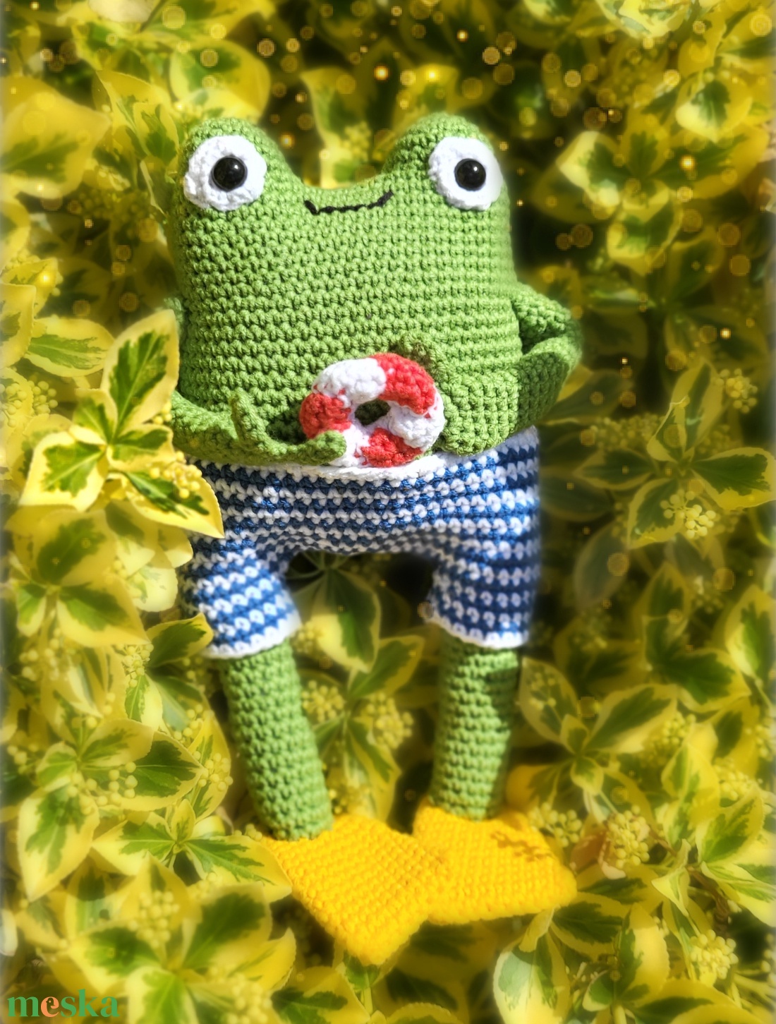 Horgolt béka, amigurumi béka - játék & sport - baba & babaház - baba - Meska.hu Horgolt béka, amigurumi béka - játék & sport - baba & babaház - baba - Meska.hu